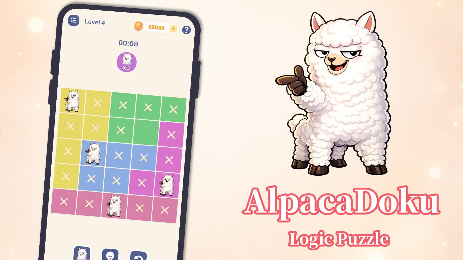 AlpacaDoku: Logic Puzzle